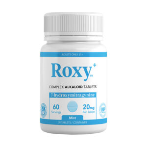 roxy 7hydroxy tablets 20mg 30ct mint
