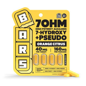 trehouse bars 7 hydroxy tablets 120mg 4ct orange citrus