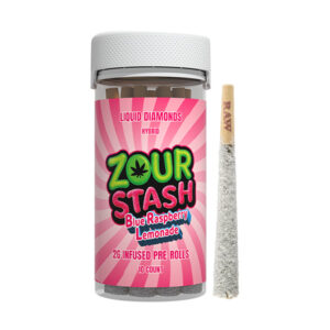 zour stash 2g prerolls 10ct blue raspberry lemonade new