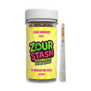 zour stash 2g prerolls 10ct strawberry lemonade new