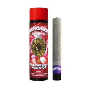 delta munchies jellyhole thcp 2g preroll strawberry kush pop