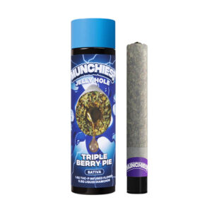 delta munchies jellyhole thcp 2g preroll triple berry pie
