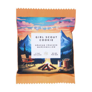 devine d9 80mg chocolate bar girl scout cookie