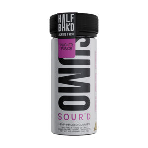 half bakd sumo sourd 10000mg 25ct gummies pucker punch
