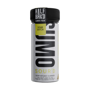 half bakd sumo sourd 10000mg 25ct gummies sour batch