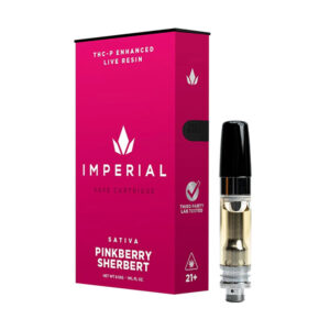 imperial thcp 1g cartridge pinkberry sherbet