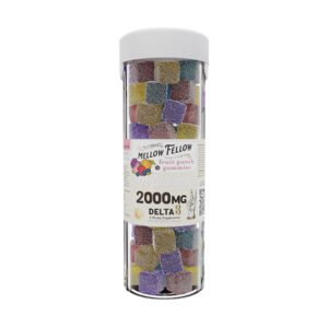 mellow fellow m fusions d8 2000mg gummies fruit punch