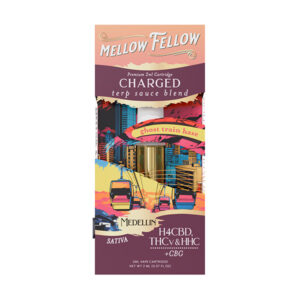 melow fellow 2g cartridge charged ghost train haze