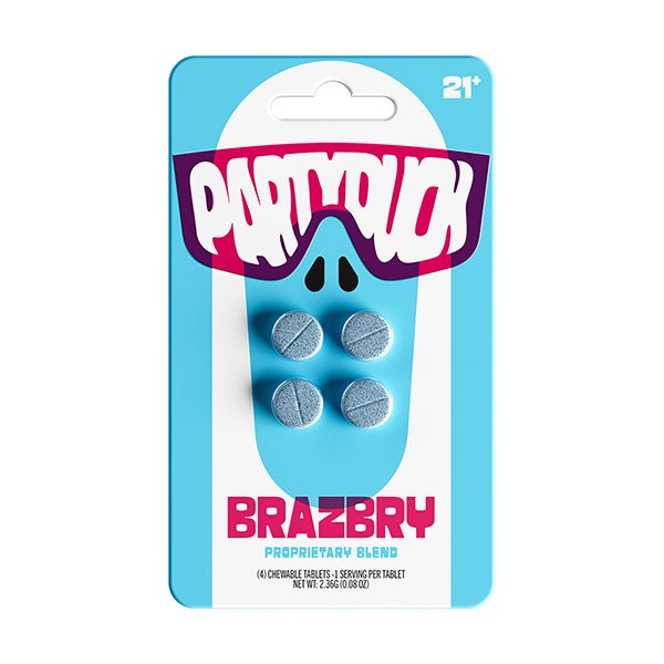 party duck 4ct tablets brazbry