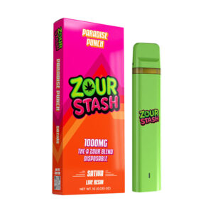 zour stash thca 1g disposable paradise punch