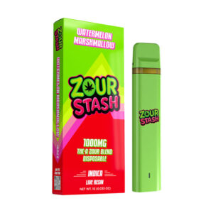 zour stash thca 1g disposable watermelon marshmallow