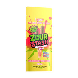 zour stash thca pre rolls 2ct watermelon blast