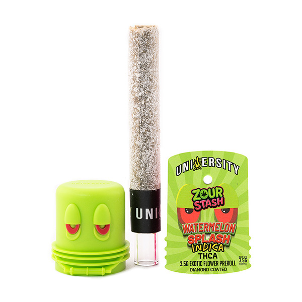 University x Zour Stash Diamond Coated Pre-Rolls | 3.5g | Delta 8