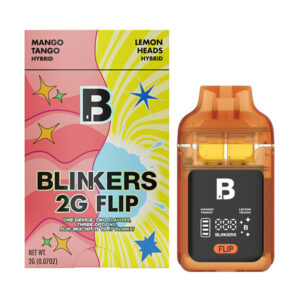 blinkers flip 2g disposable mango tango lemon heads