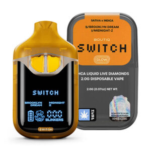 boutiq switch glow 2g disposable brooklyn dream midnight z