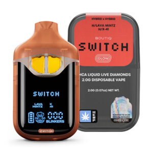 boutiq switch glow 2g disposable lava mintz x41