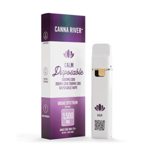 canna river 1500mg cbd disposable bs calm