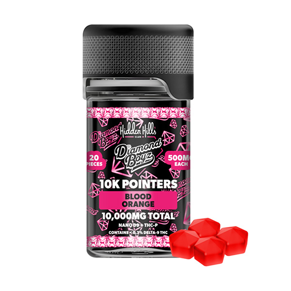 Hidden Hills Diamond Boyz 10K Pointers Gummies | (20ct