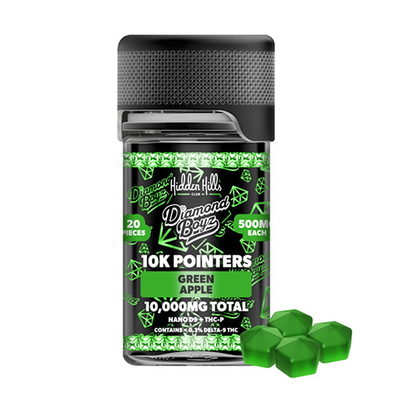 Hidden Hills Diamond Boyz 10K Pointers Gummies | (20ct