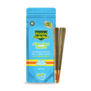 hidden hills mini mart thca 4g pre rolls 2ct blue dream