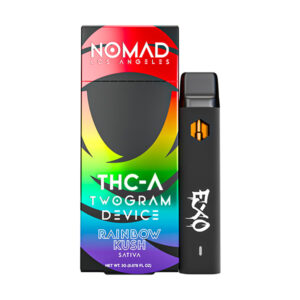 nomad la thca 2g disposable rainbow kush