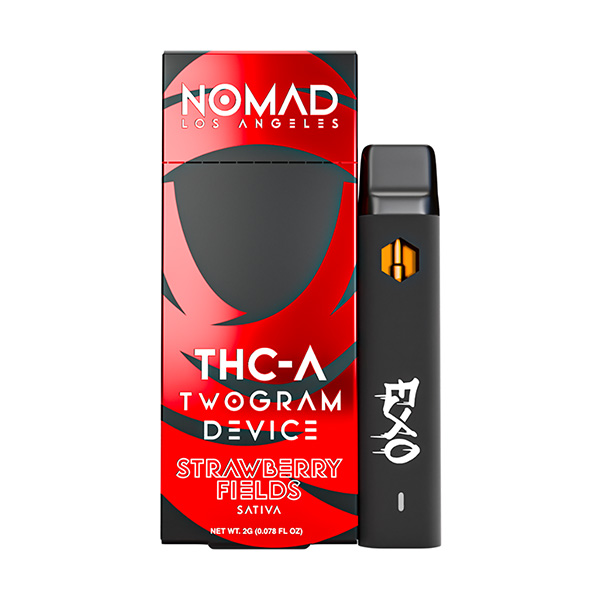 nomad la thca 2g disposable strawberry fields
