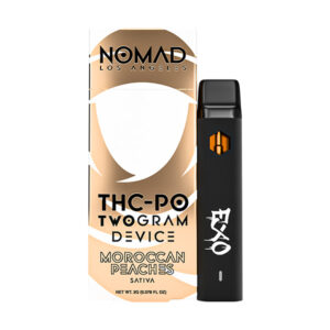 nomad la thcpo 2g disposable moroccan peaches