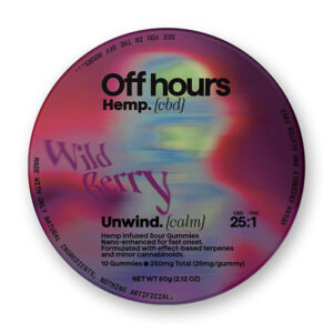 off hours gummies unwind calm wild berry