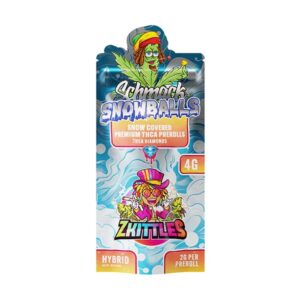 schmack snowballs 4g 2ct pre rolls zkittlez