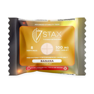 7stax 7hydroxy tablets 100mg 1ct banana
