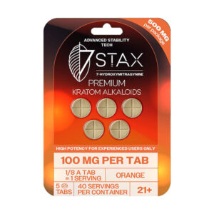 7stax 7hydroxy tablets 500mg 5ct orange