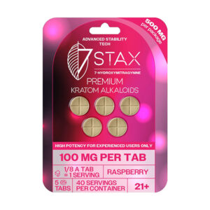 7stax 7hydroxy tablets 500mg 5ct raspberry
