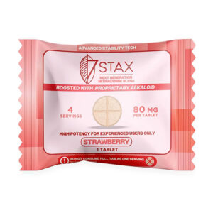 7stax kratom tablets 80mg 1ct strawberry