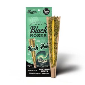 black roses hash hole 2g 2ct prerolls northern lights
