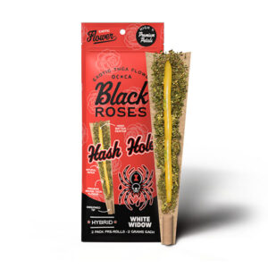 black roses hash hole 2g 2ct prerolls white widow