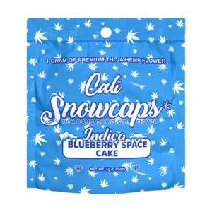 cali snowcaps 1g thca diamonds flower blueberry space cake