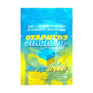 cali stackerz 3000mg gummies 3ct blue raz