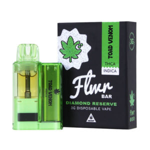 flwr bar diamond reserve 3g disposable toad venom