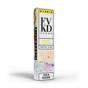 fvkd sugar thca sugar 3.5g disposable white gummy