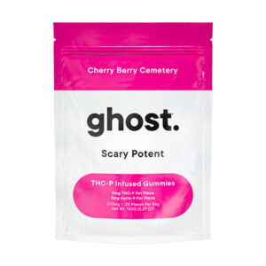 ghost reaper gummies 200mg 20ct cherry berry cemetery