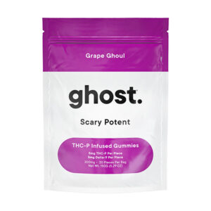 ghost reaper gummies 200mg 20ct grape ghoul