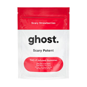 ghost reaper gummies 200mg 20ct scary strawberries