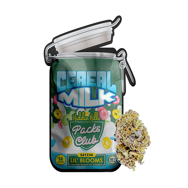 hidden-hills-lil-blooms-thca-flower-14g-cereal-milk hidden hills lil blooms thca flower 14g cereal milk