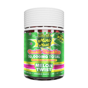 hidden hills mini mart double troubles 10000mg 10ct gummies melon twist