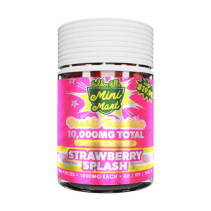hidden hills mini mart double troubles 10000mg 10ct gummies strawberry splash