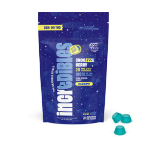 incredibles 10mg 10ct gummies snoozzze berry