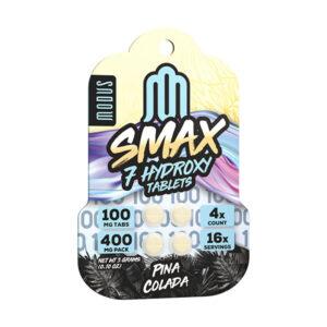 modus smax 7 hydroxy tablets 400mg 4ct pina colada