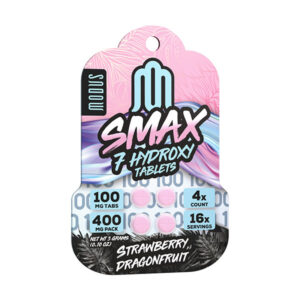 modus smax 7 hydroxy tablets 400mg 4ct strawberry dragonfruit