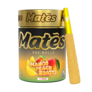 muha meds mates pre rolls 5ct mango peach rings