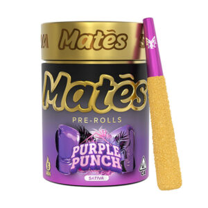 muha meds mates pre rolls 5ct purple punch